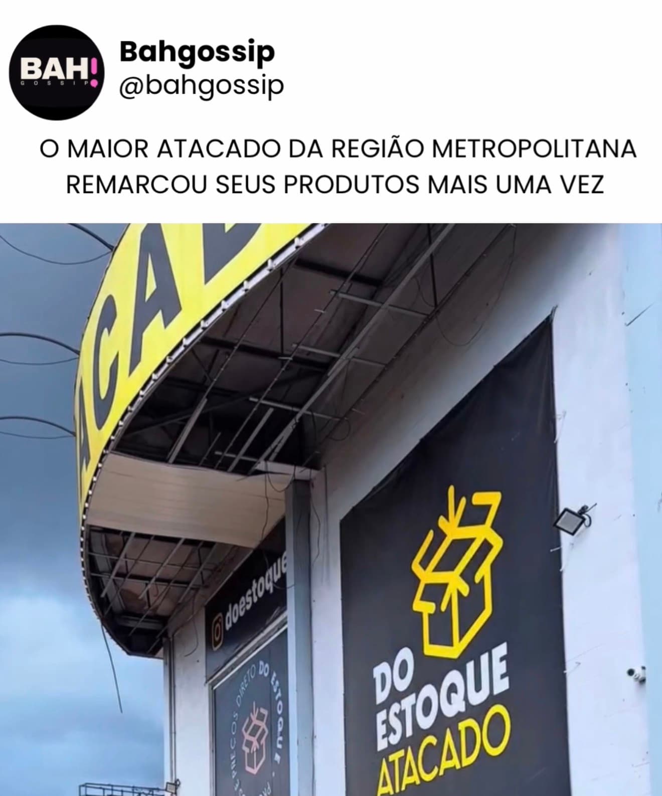 DO ESTOQUE GANHA DESTAQUE NA REGIÃO METROPOLITANA, COM PREÇOS DE ATACADO E GRANDE VARIEDADE